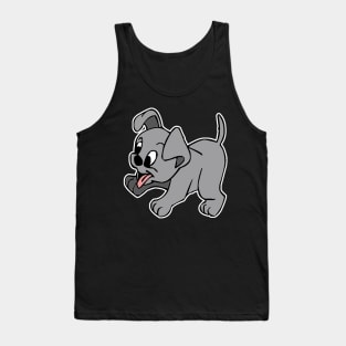 Little Playful Puppy Tank Top